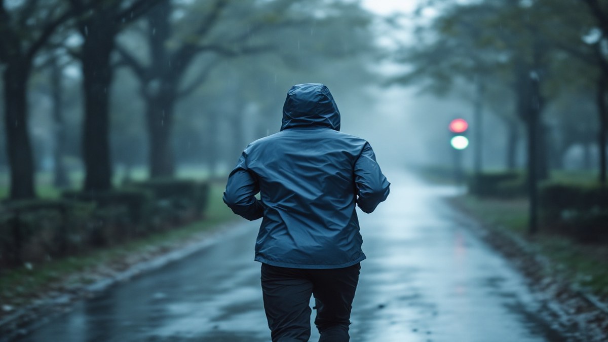 Courir sous la pluie : équipement, allure et sécurité sans subir la sortie